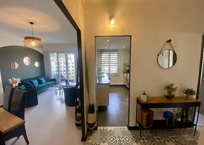 Apartament Ouest Caucade- Beautiful 2p, Ac, Clim Nicea